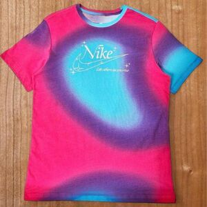 Vintage Nike Women's Size Medium 90s Tye Dye Graphic Tee